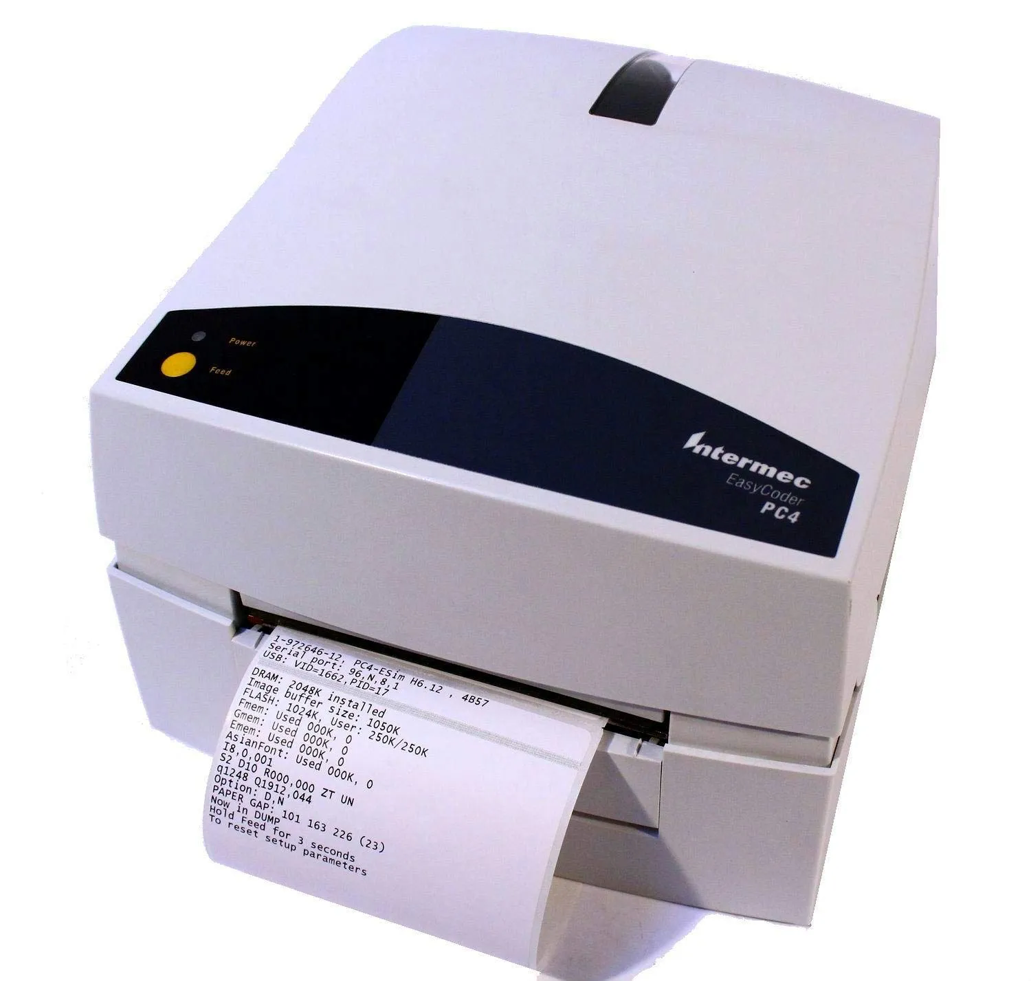 Intermec EasyCoder PC4 PC4B00100000 Thermal Barcode Label Printer Parallel Serial USB 203DPI
