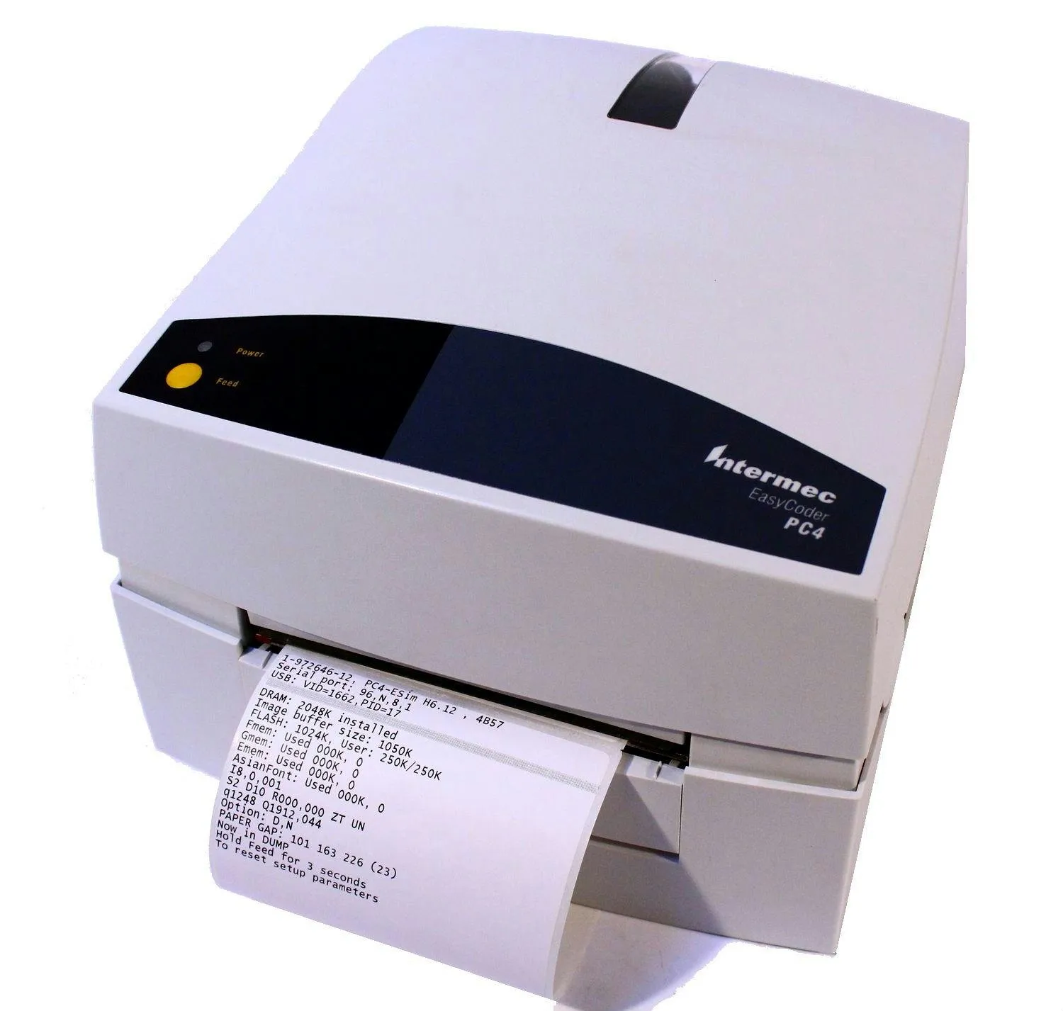 Intermec EasyCoder PC4 Thermal Barcode Printer (PC4B00000000) USB/Peeler/Parallel/Serial 203DPI