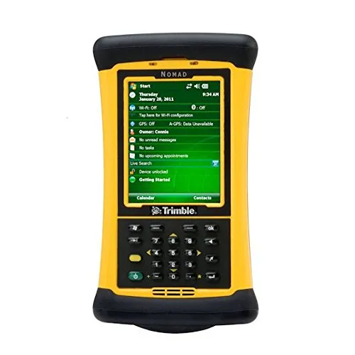 Nomad 900LE Rugged Handheld Computer, Numeric Keypad, 806MHZ Processor, 128 MB RAM/1GB Flash Memory, Yellow