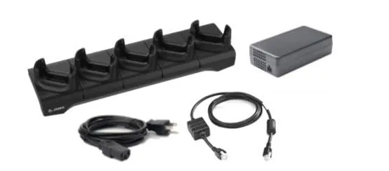 Zebra 5-Slot Cradle Bundle