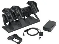 Zebra Desk Ready MC9500 4 Bay Charge Only Cradle, CRD9501-401CES (4 Bay Charge Only Cradle excl. power cord)