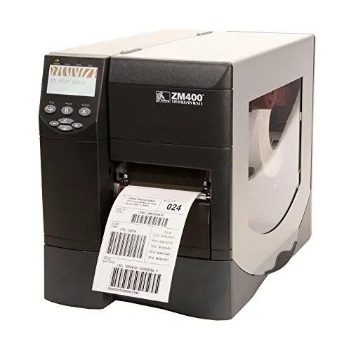 Zebra ZM400 ZM400-2001-0000T Monochrome Direct Thermal/Thermal Transfer Desktop Label Printer, 203 DPI, 4.09" Print Width, 10 in/sec Print Speed